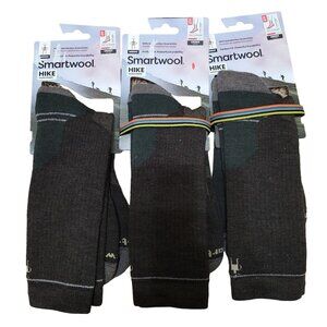 Mens Smartwool Full Cushion Crew Height Chestnut Hike Socks Size XL 12-14.5